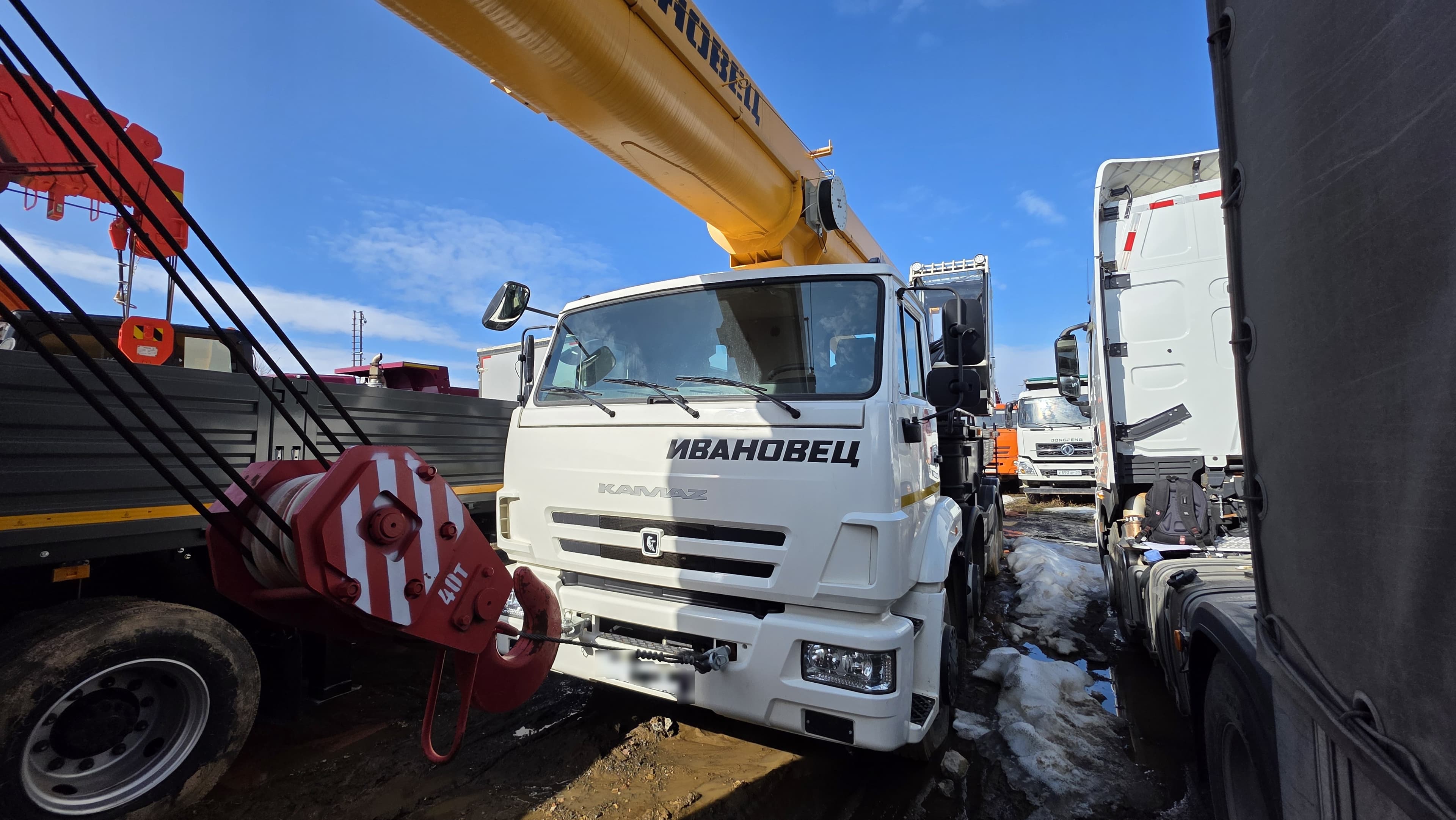 Ивановец КС-65740 на шасси КамАЗ 6540 8X4 Автокран - 1
