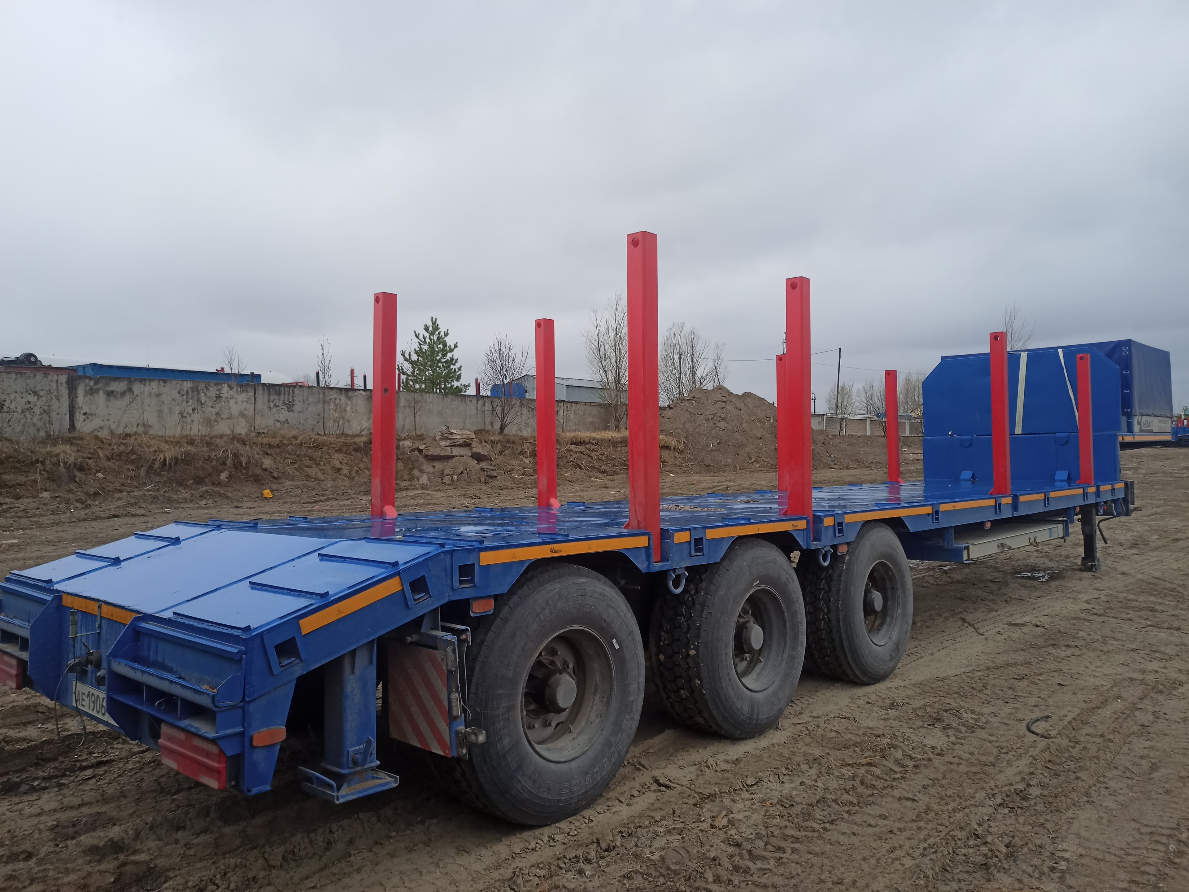 Чмзап 99064* Полуприцеп тяжеловоз 3 оси - 3