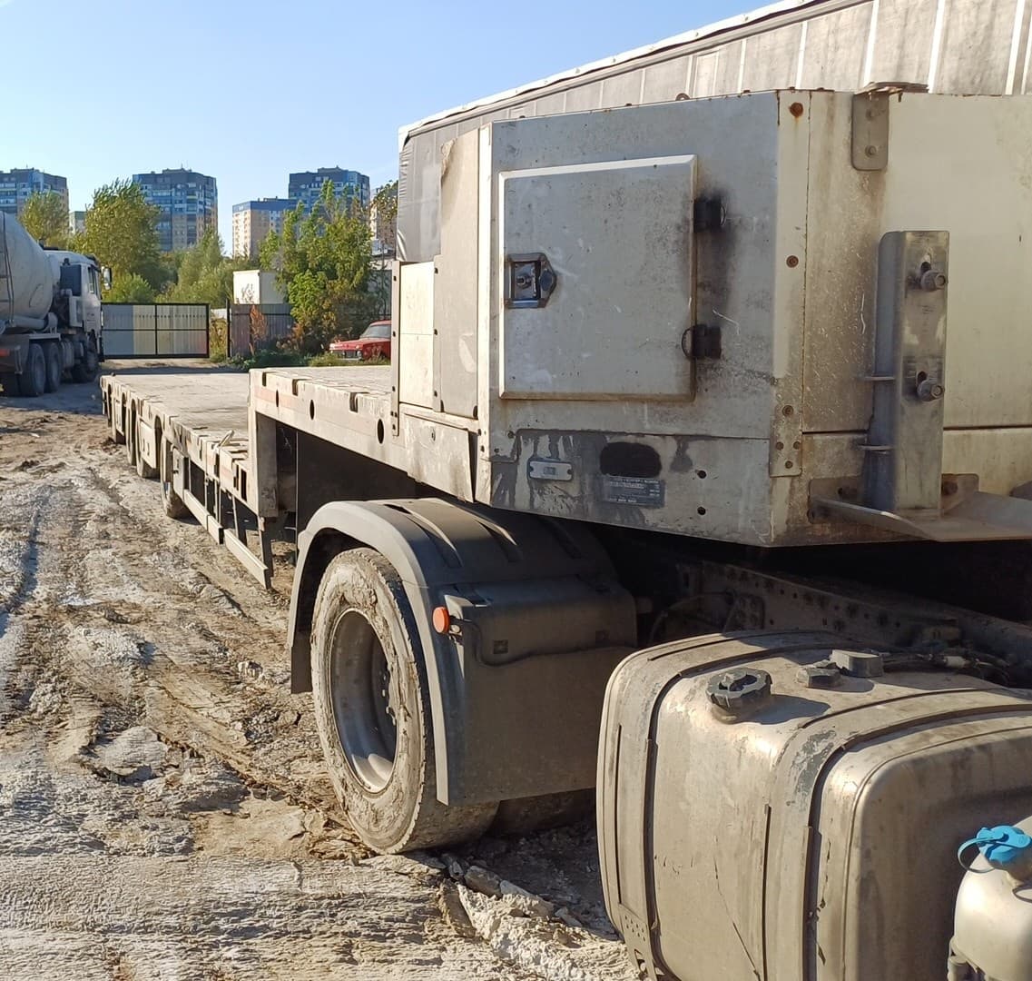 Бергер 9854* Полуприцеп тяжеловоз 4 оси - 2