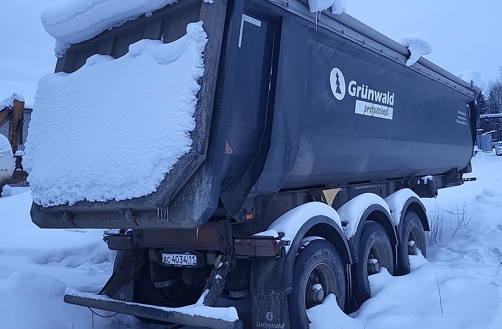 Grunwald 9453 Полуприцеп самосвальный - 3