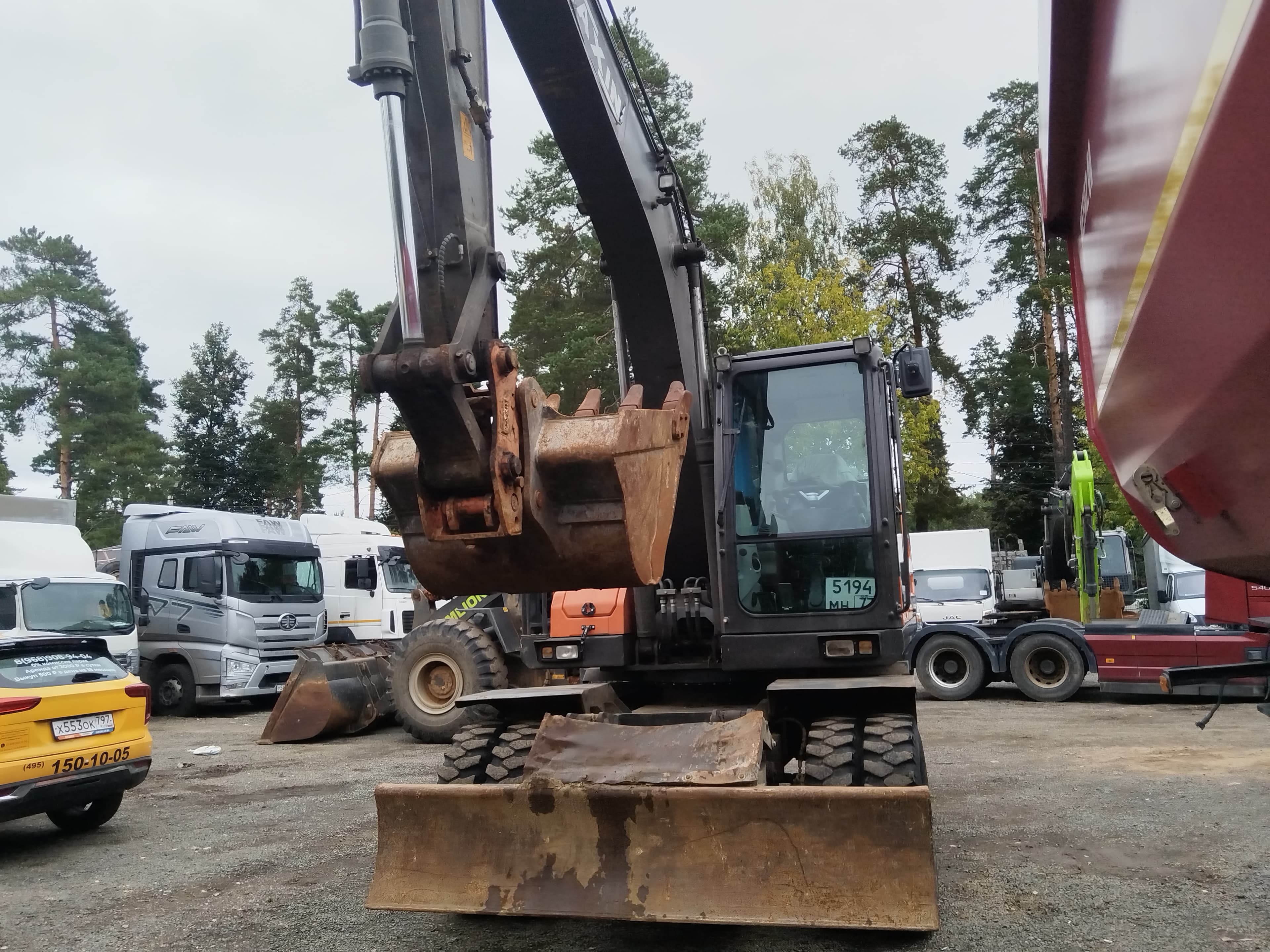 Daxin DX180* Экскаватор колесный - 1