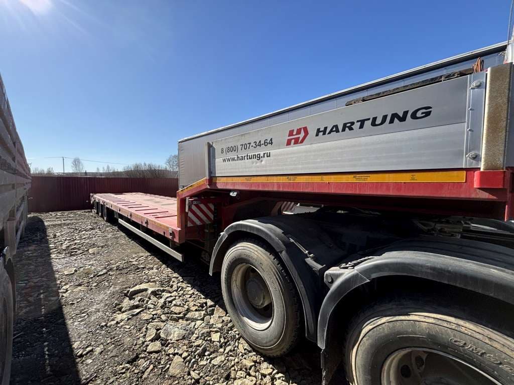 Hartung 9104* Полуприцеп тяжеловоз 3 оси - 2