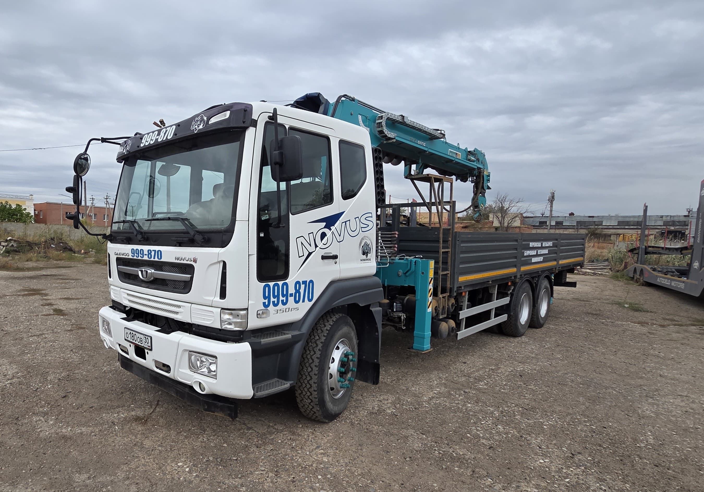 Автостар 6858* на шасси Daewoo NOVUS 6x4 Бортовой с БКУ - 1