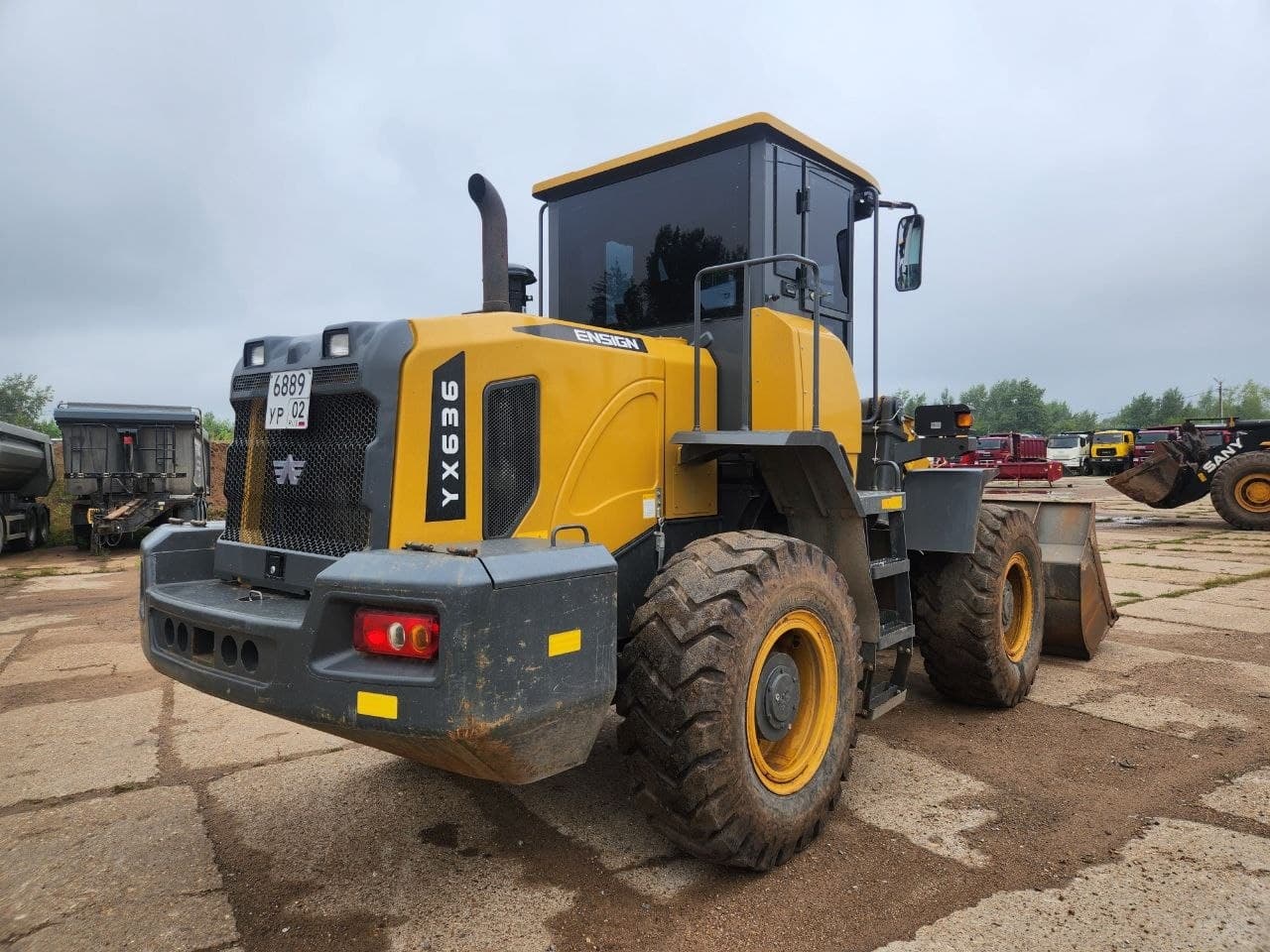 Ensign YX636 Фронтальный погрузчик - 3