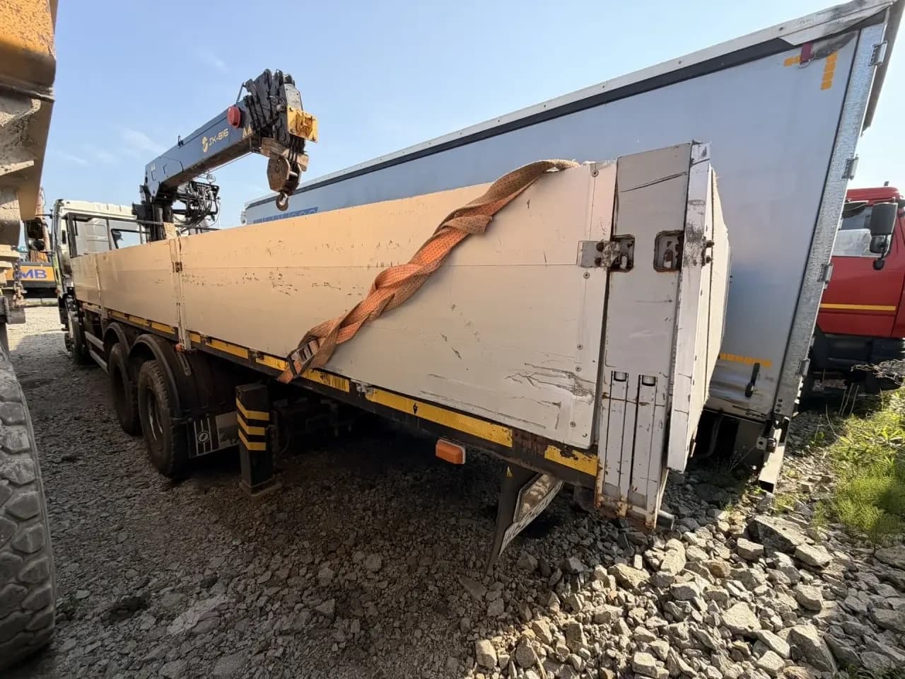 Пк Юбо-Сумотори 4591* на шасси FAW CA 3250 6x6 Бортовой с КМУ - 4