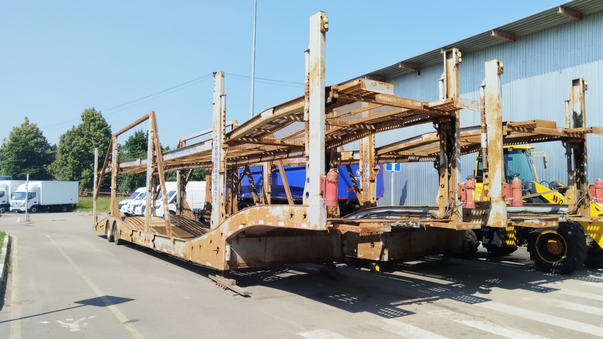 Jinan Senyang HZF* Полуприцеп автовоз - 2