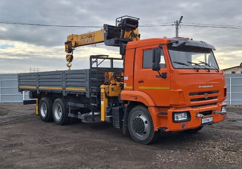 Рр Групп 44* на шасси КамАЗ 65115 6x4 Бортовой с КМУ - 2