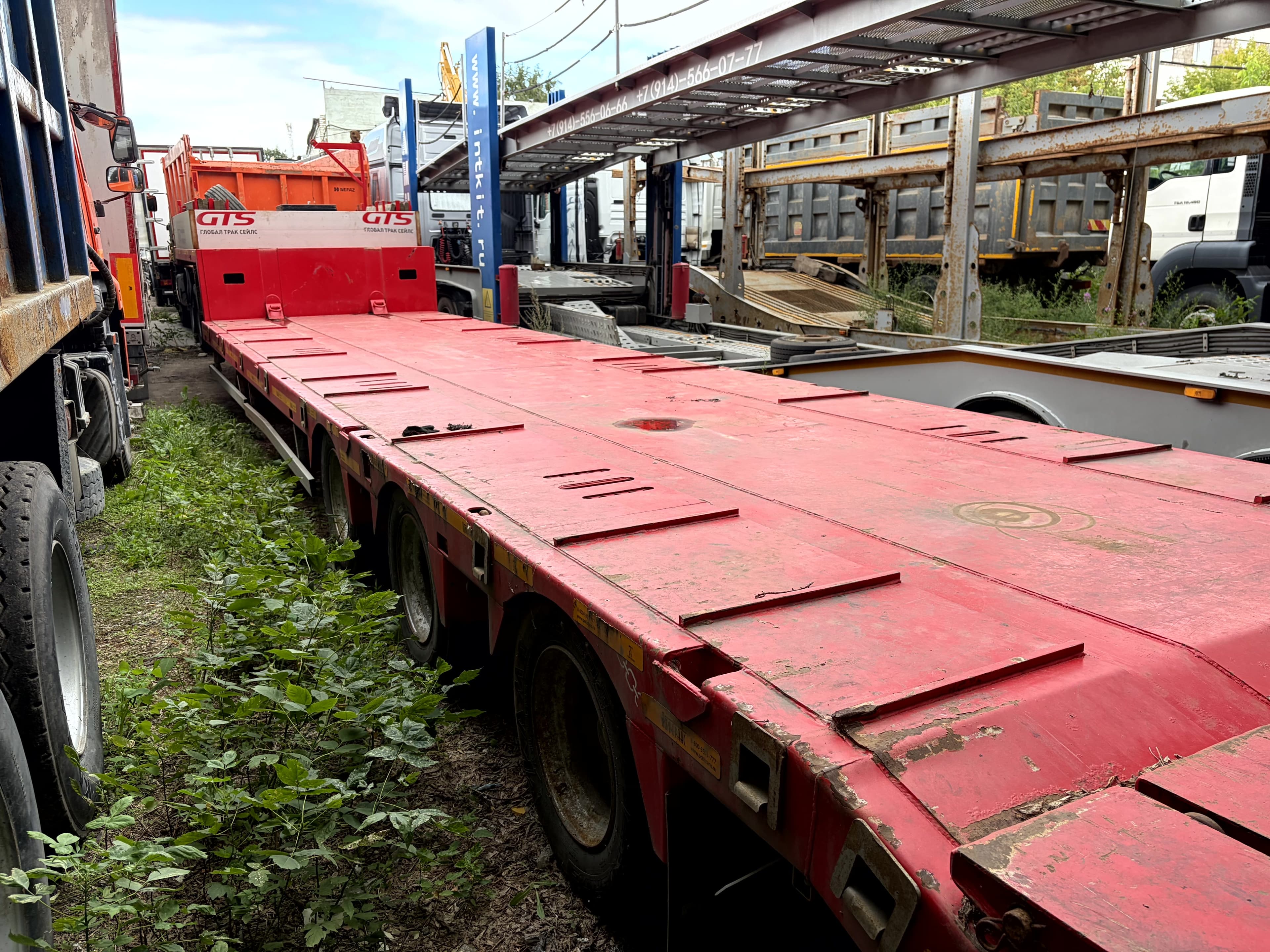 Политранс 94183* Полуприцеп Тяжеловоз 3 оси - 4