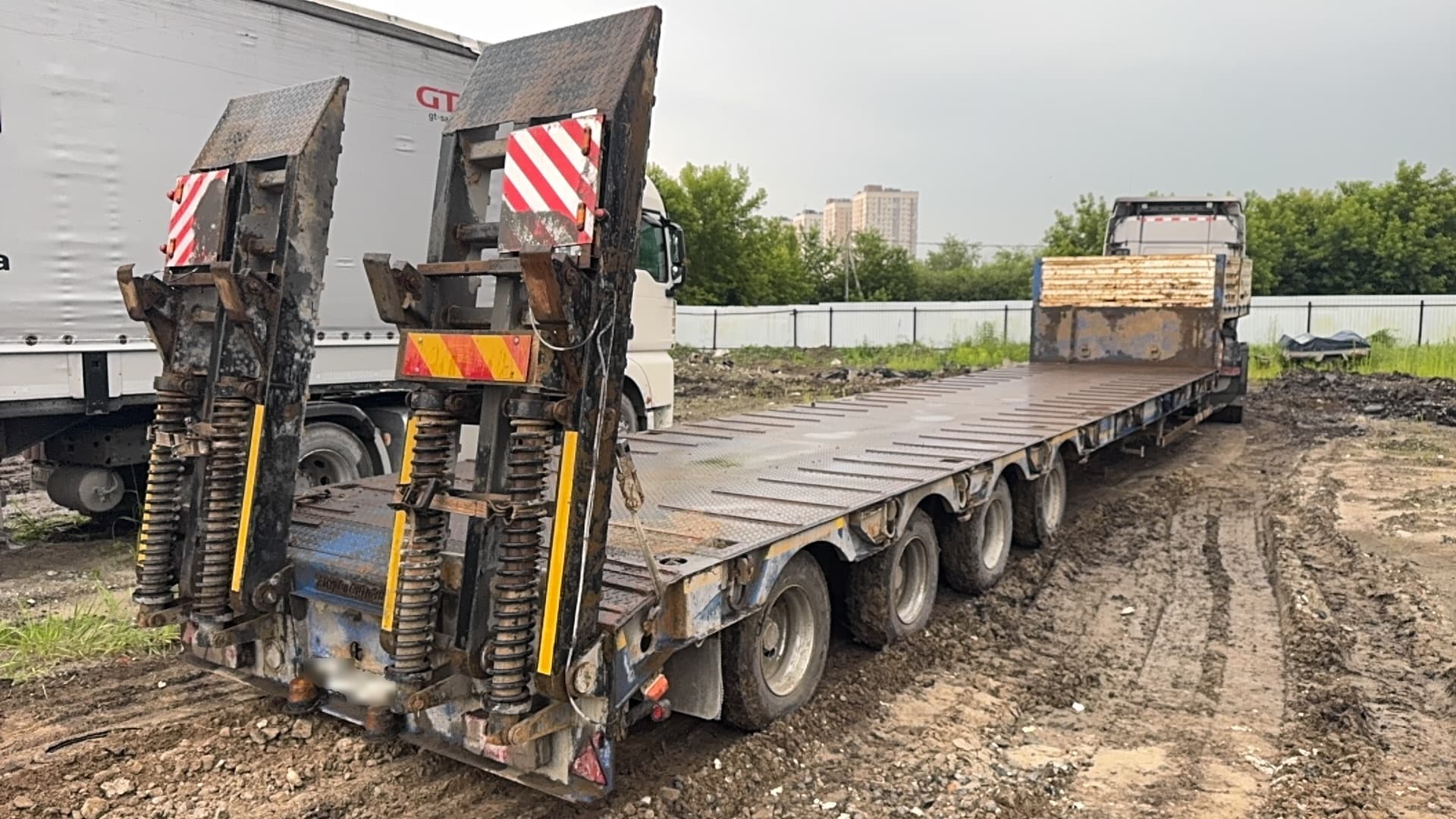 Amur AMUR Полуприцеп тяжеловоз 4 оси - 3