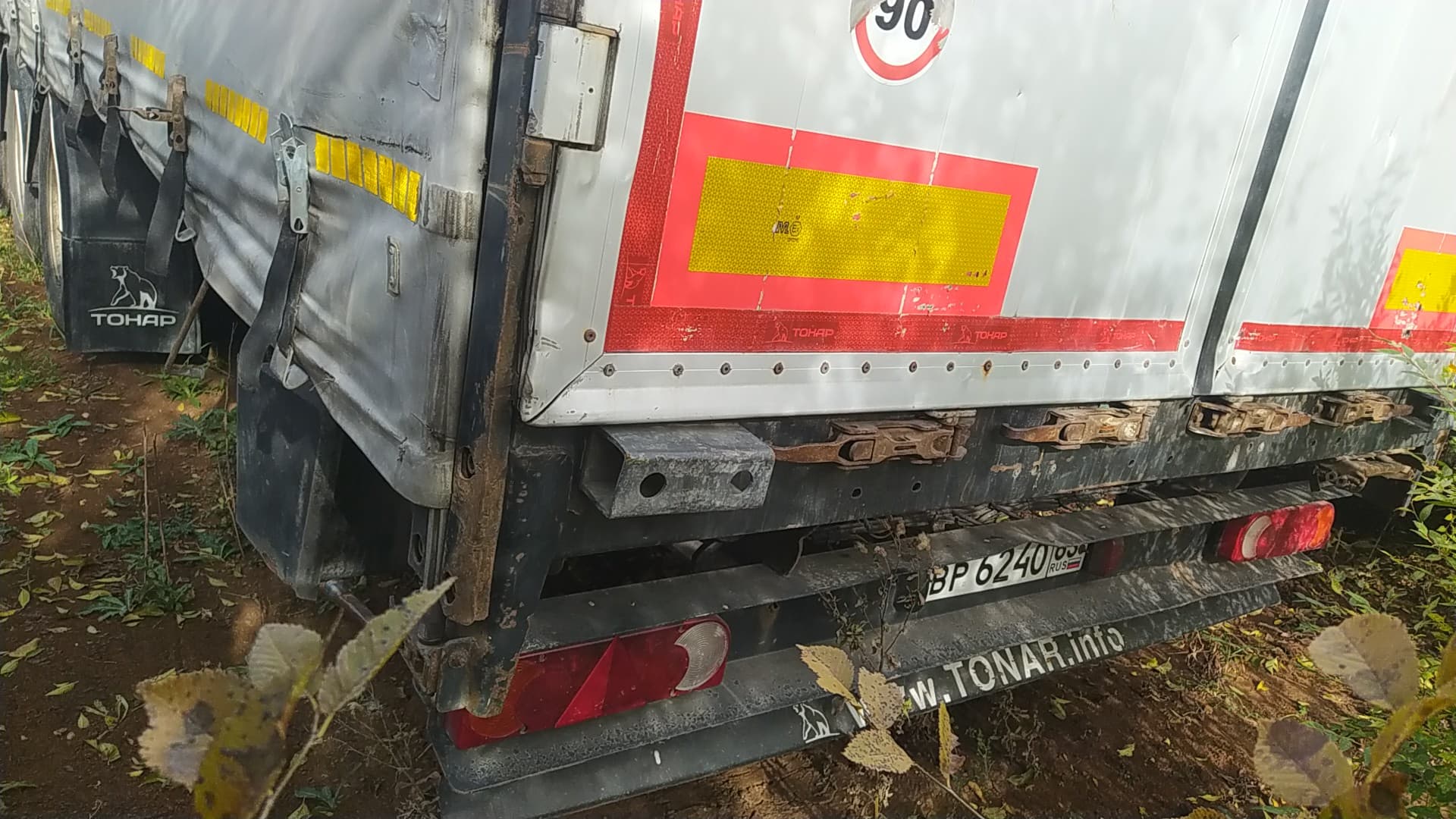 Тонар 97882 Полуприцеп шторный - 3