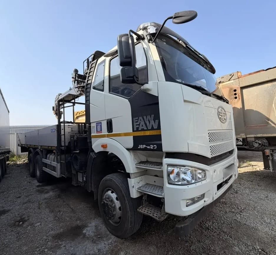 Пк Юбо-Сумотори 4591* на шасси FAW CA 3250 6x6 Бортовой с КМУ - 2