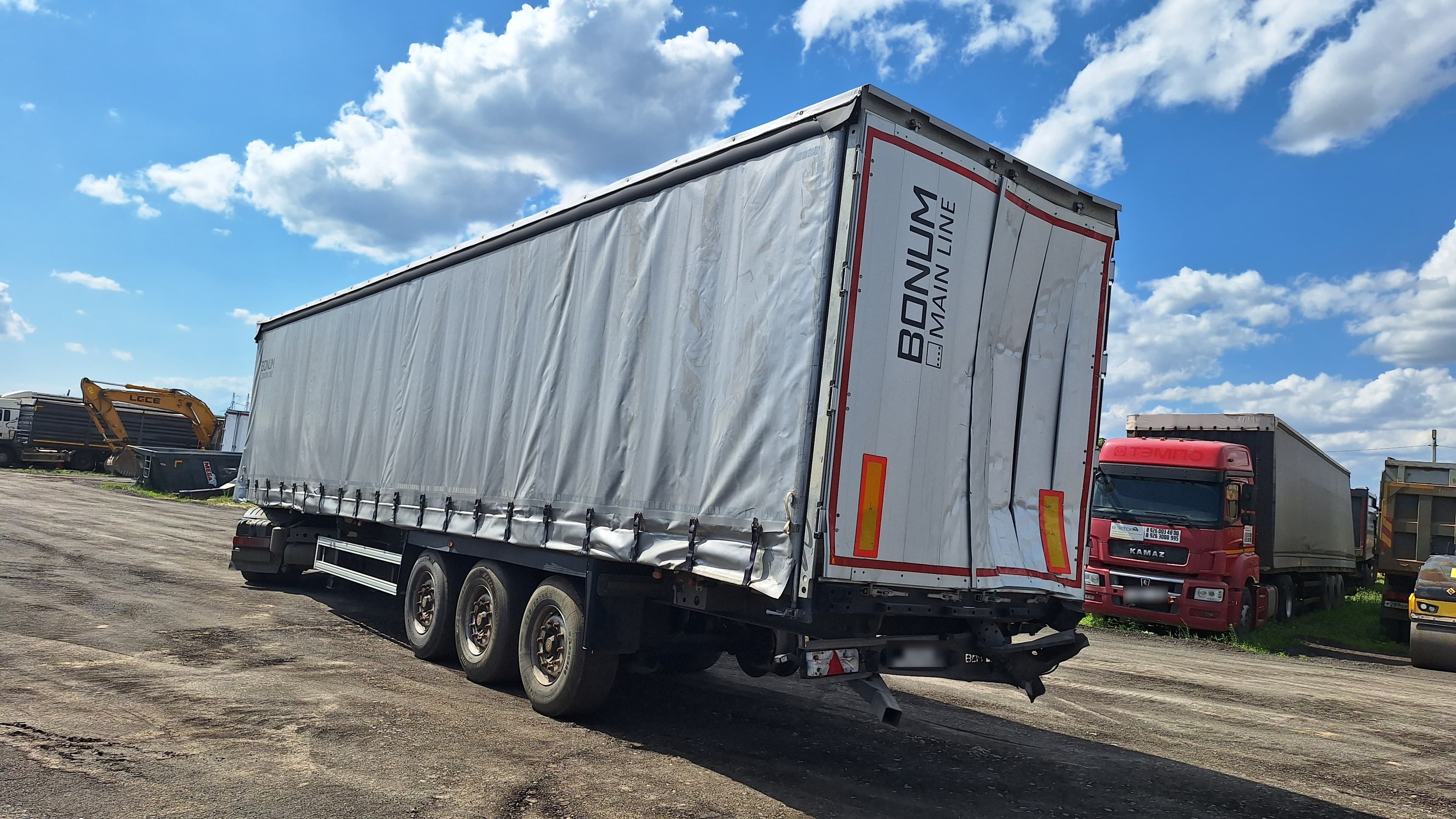 Bonum 9142* Полуприцеп шторный - 3