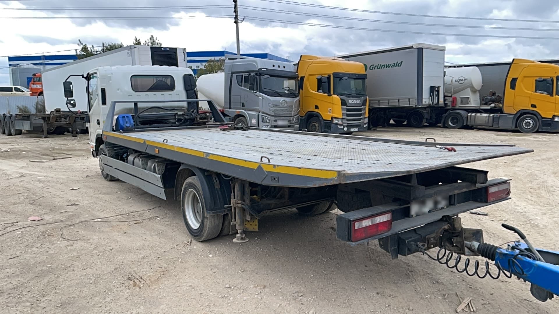 Новый Завод 3080* на шасси JAC N90 4x2 Эвакуатор - 4