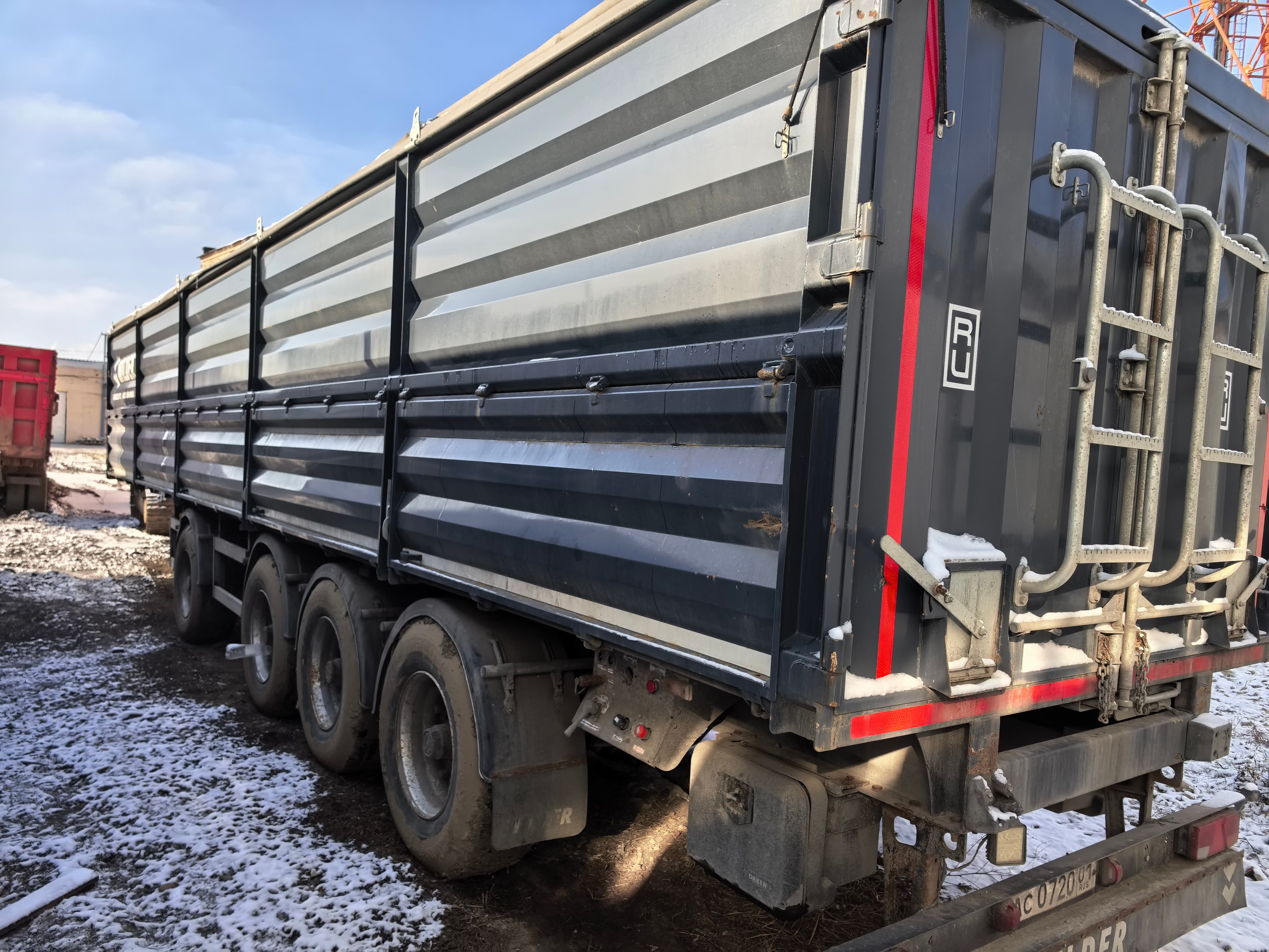 Машино-Деталь 8785* Полуприцеп зерновоз - 4