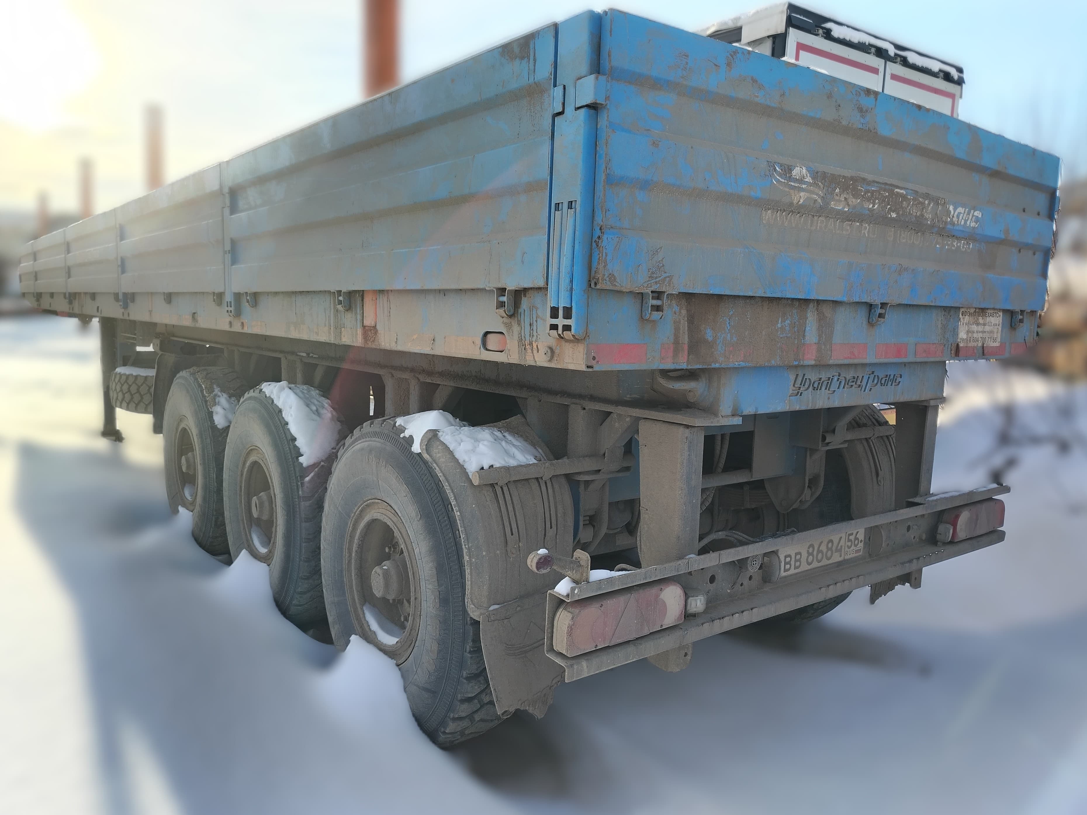 Уралспецтранс 9465* Полуприцеп бортовой - 3