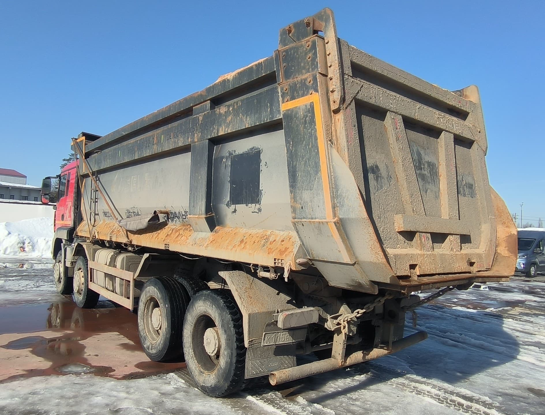Howo T5G 8x4 Самосвал - 4