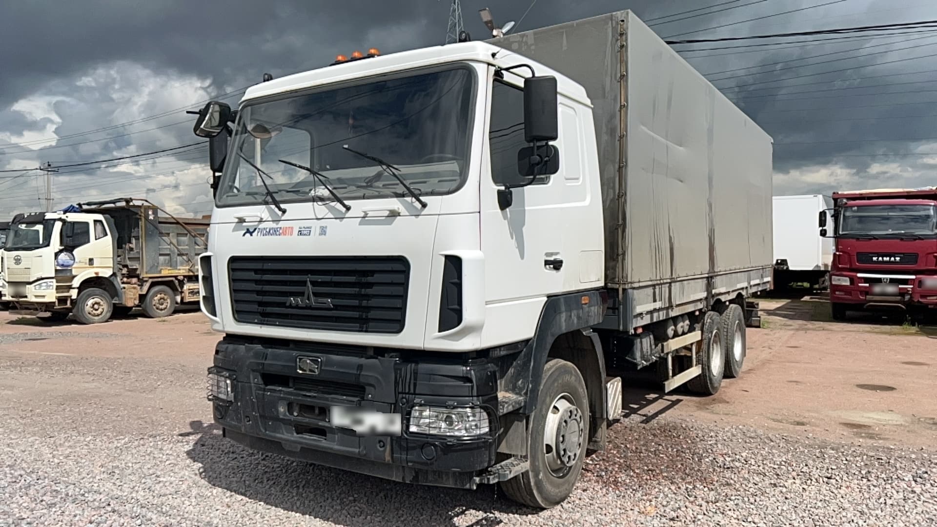 Феникс 7806* на шасси МАЗ 6312* 6x4 Бортовой (Евроборт) - 1