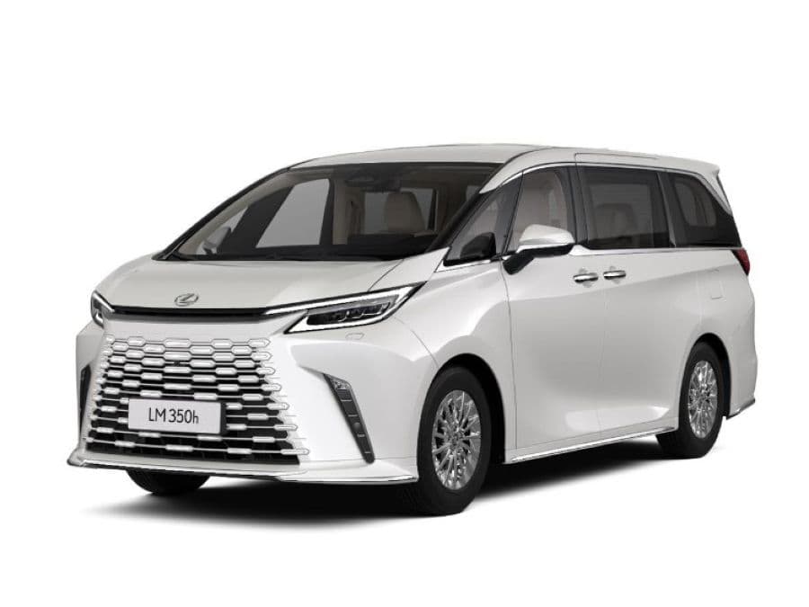 Lexus LM 350h AWD JTH***8791 7 SEATER WHITE в лизинг - 1